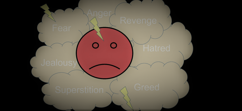 negative emotions clouding our judgement