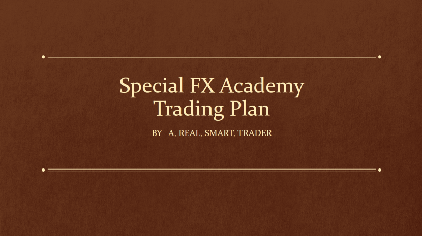 Book cover "SFXA Trading Plan"